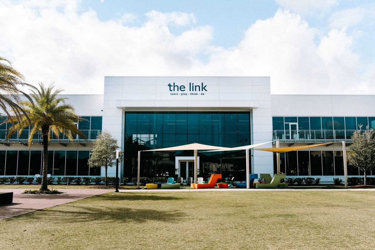 The Link — 22,500 sq ft LEED-Gold certified innovation hub at 425 Town Plaza Ave, Nocatee Town Center, Ponte Vedra, Florida